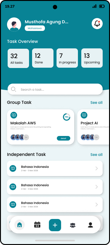 Dashboard Sela App